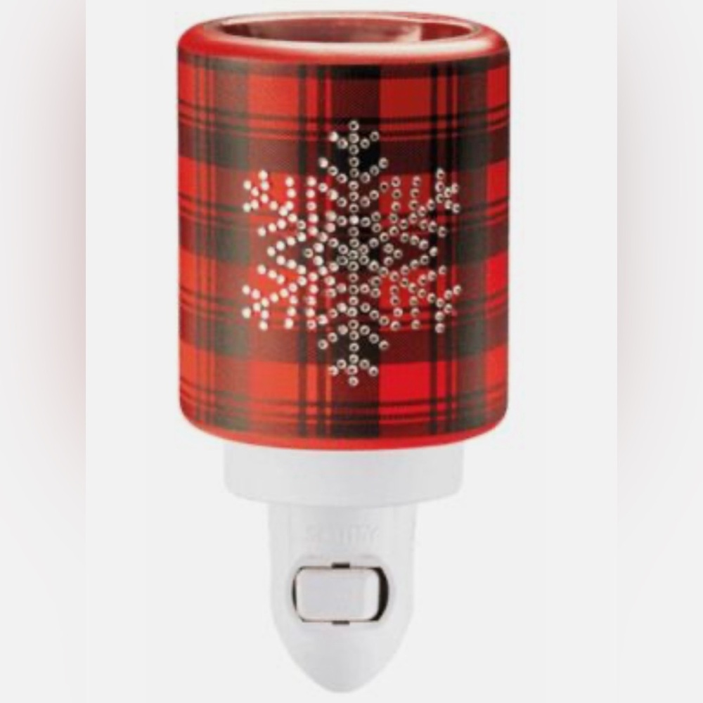 Scentsy Frosted Flannel Mini Plug In warmer